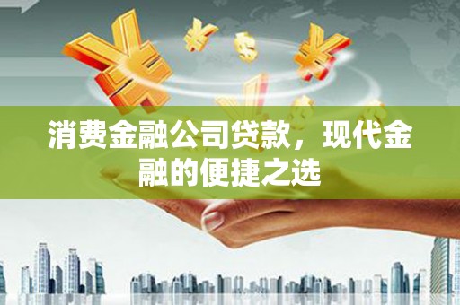台安消费金融公司贷款，现代金融的便捷之选