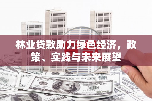 台安林业贷款助力绿色经济，政策、实践与未来展望